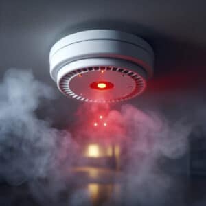 smoke cloak security device