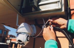 camera security system installation