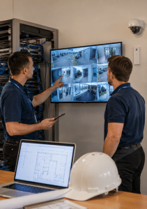 commercial security installation