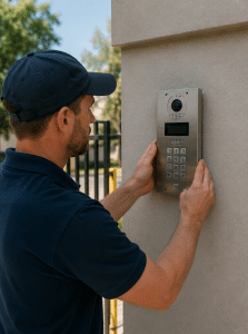 security intercom installation