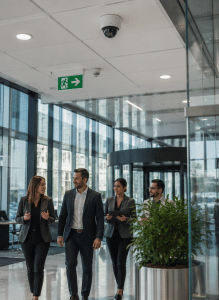 commercial security monitoring
